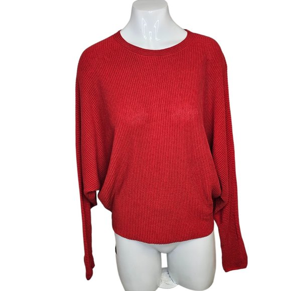 Aritzia Tops - Aritzia Wilfred Womens Coline Linen Blend Ribbed Dolman Sleeve Top Size Small